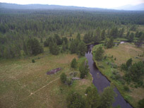 Aerial photos of the Ranch